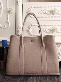 Hermes original togo leather garden party 36 bag G0360 apricot