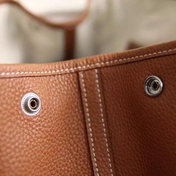 Hermes original calfskin garden party 30 bag G0030 coffee