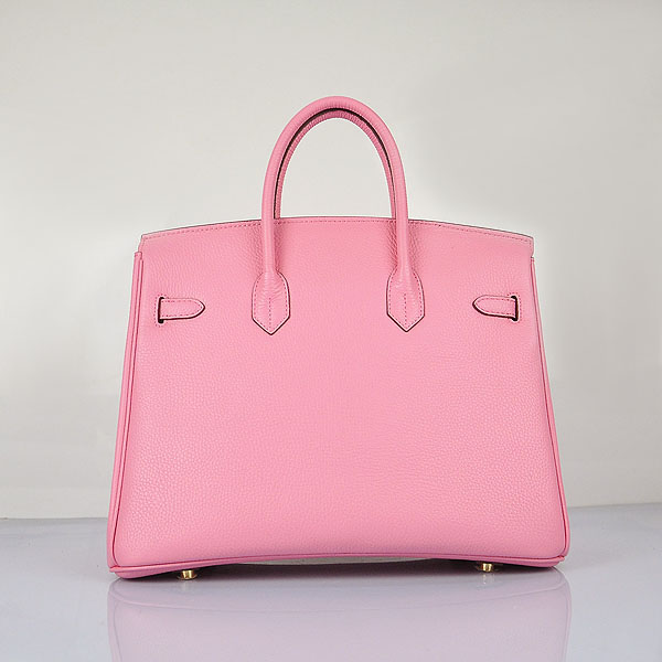 Hermes original togo leather birkin 35 bag H35-1 rose confetti