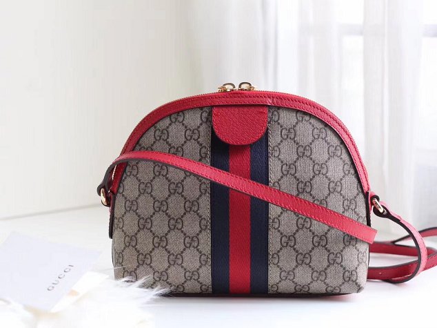 2018 GG ophidia original canvas small shoulder bag 499621 red