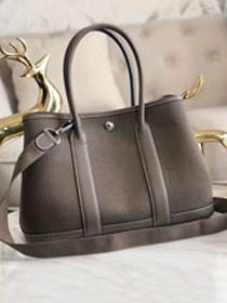Hermes original canvas small garden party 30 bag G30 grey