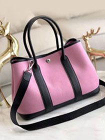 Hermes original canvas small garden party 30 bag G30 pink