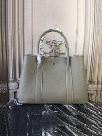 Hermes original togo leather garden party 30 bag G0030 grey