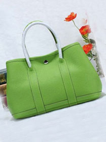 Hermes original togo leather garden party 36 bag G0360 green