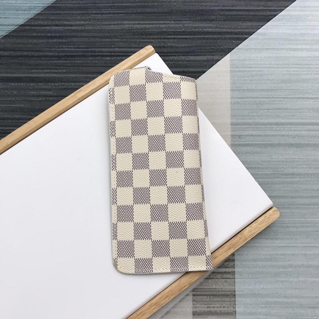 Louis vuitton damier woody sunglasses case M00284 