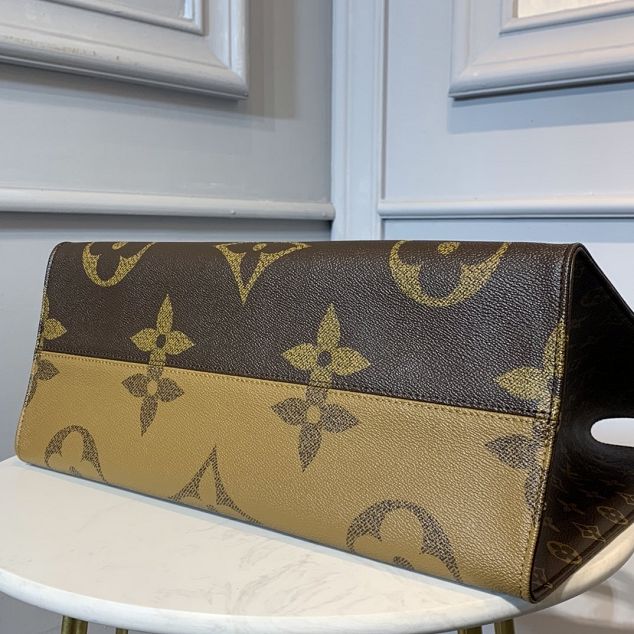 Louis vuitton original handmade monogram giant canvas onthego tote bag M44576