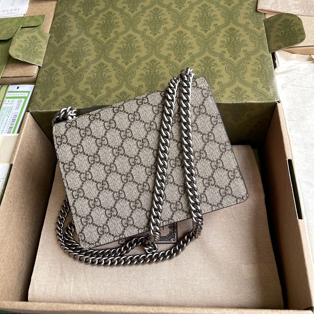 Top GG original canvas dionysus mini shoulder bag 421970 red