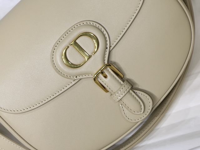 Dior original box calfskin medium bobby bag M9319 beige