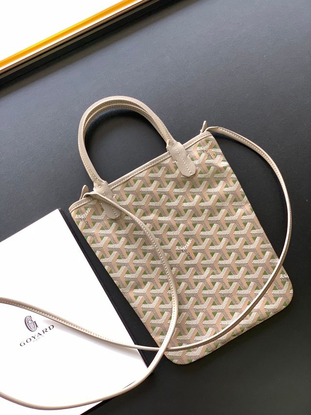 Goyard original canvas poitiers claire-voie bag GY0057 green