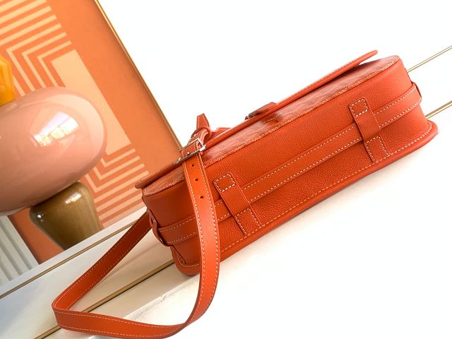 Goyard original canvas belvedere MM bag GY0073 orange