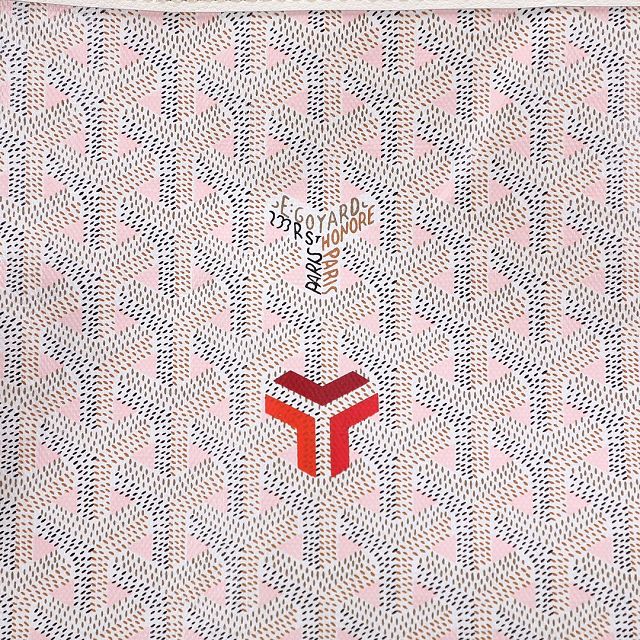 Goyard original canvas saint louis GM bag GY0079 white&pink