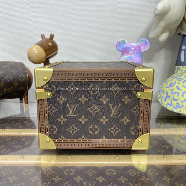 Louis vuitton original canvas medium treasure case M20293