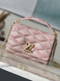 Louis vuitton original lambskin GO-14 medium handbag M23568 pink