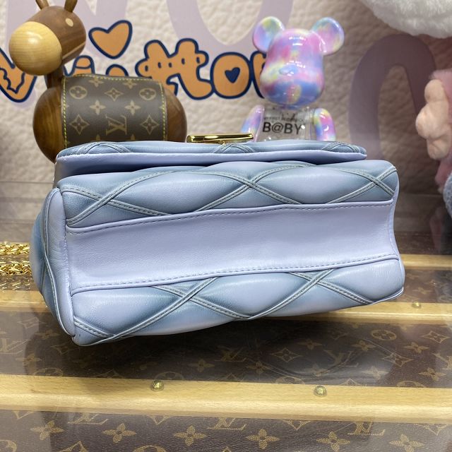 Louis vuitton original lambskin GO-14 medium handbag M24186 ecume