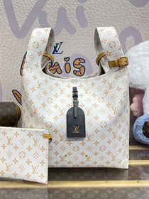 Louis vuitton original monogram canvas atlantis MM m24409 white