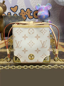 Louis vuitton original monogram canvas nano noe purse M83227