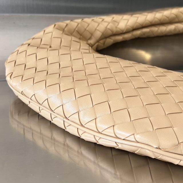 BV original lambskin buddy bag 755618 almond