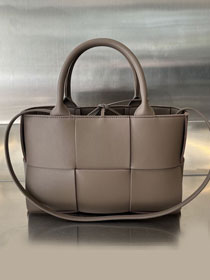 BV original lambskin mini arco tote bag 709337 khaki