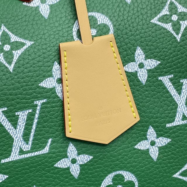 Louis vuitton original soft calfskin speedy P9 40 M24417 green