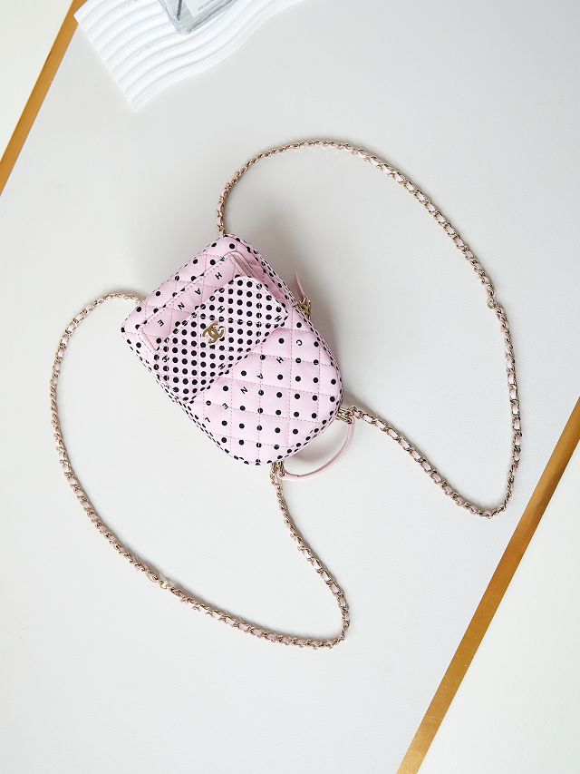 CC original fabric mini backpack AP3753 pink