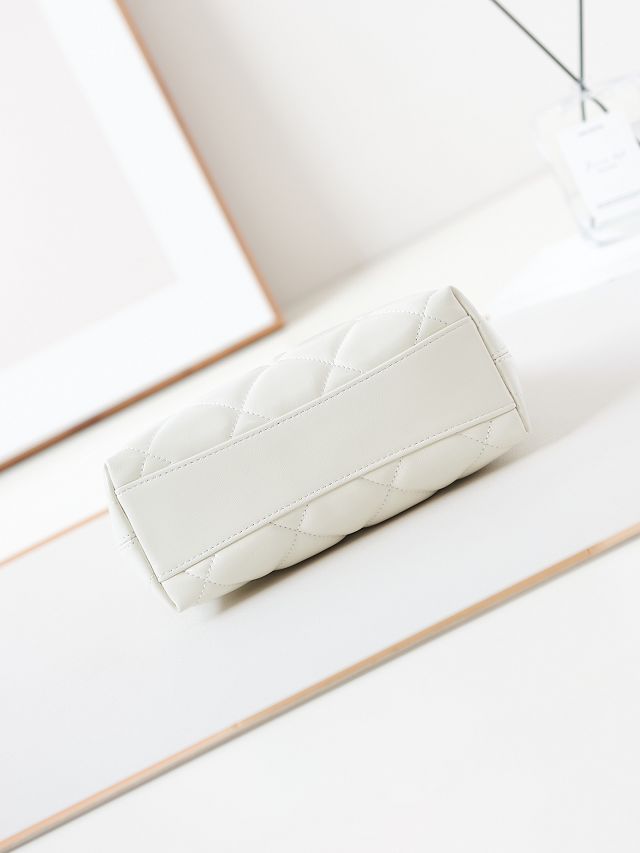 CC original lambskin small hobo handbag AS4922 white