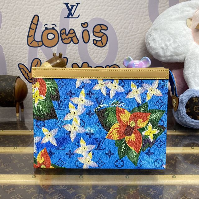 Louis vuitton original canvas voyage pochette M83465 