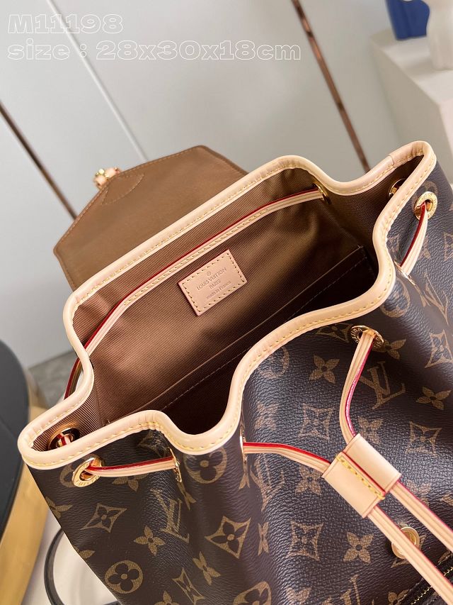 Louis vuitton original monogram canvas montsouris backpack M11198