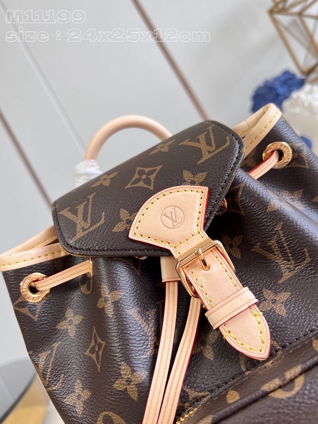 Louis vuitton original monogram canvas mini montsouris backpack M11199