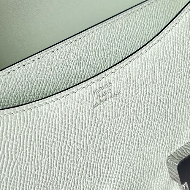 Hermes original epsom leather small constance bag C019 vert fizz