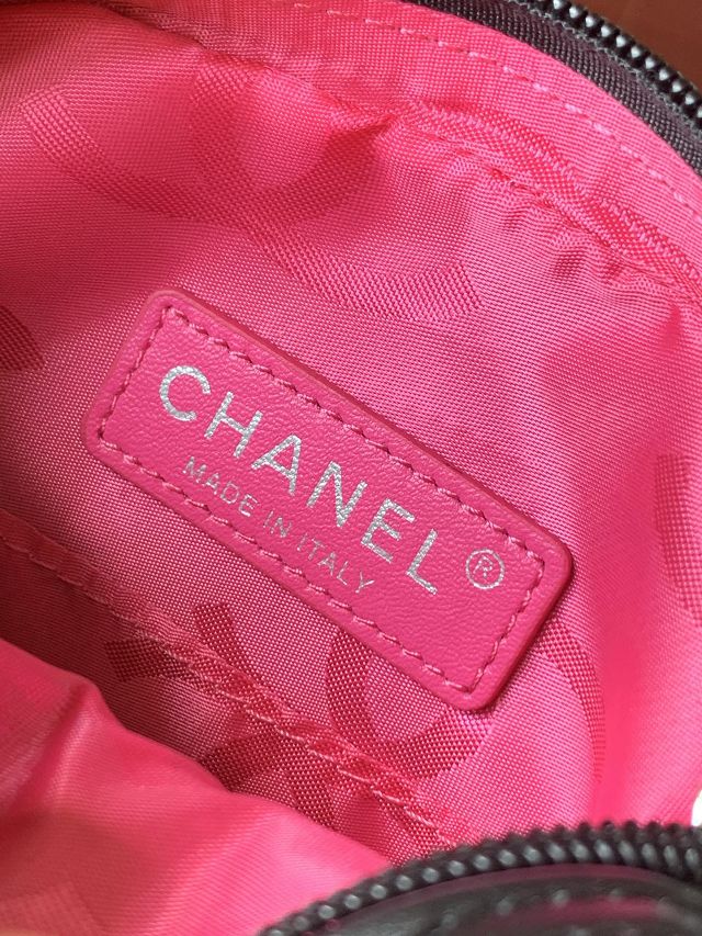 CC original lambskin mini camera bag AS6325 black