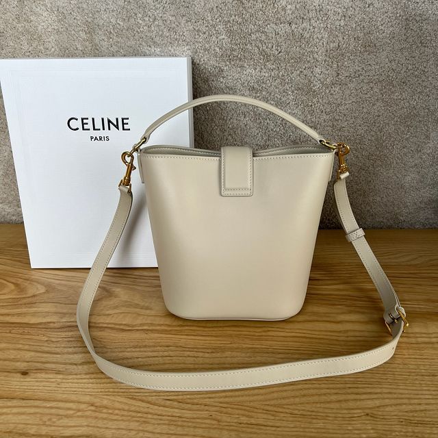 Celine original calfskin small louise bag 119173 cappuccino