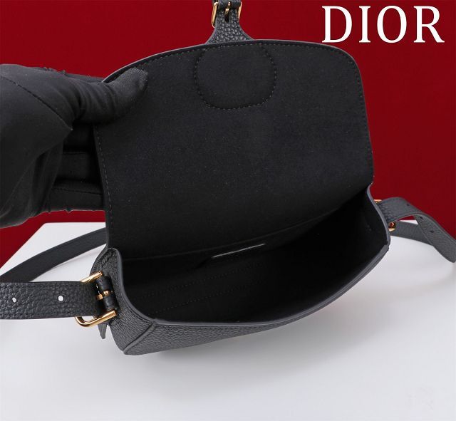 Dior original grained calfskin bobby east-west bag M9327 black