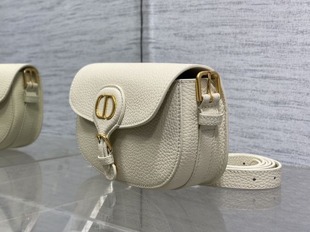 Dior original grained calfskin bobby east-west bag M9327 white