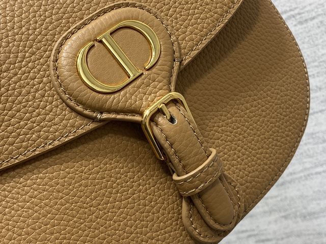 Dior original grained calfskin medium bobby bag M9319 apricot