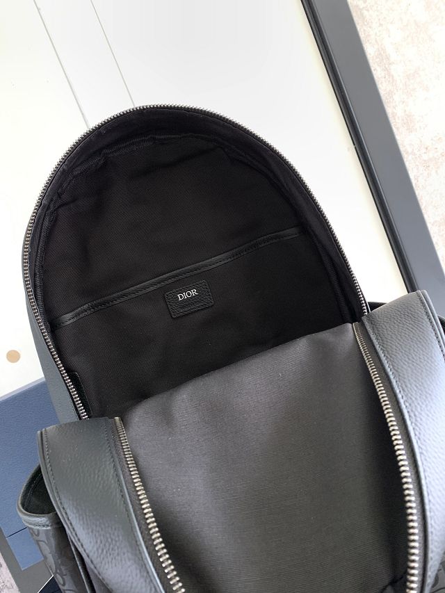 Dior original nylon 8 backpack 1EIBA178 black