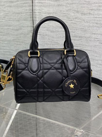 Dior original calfskin groove 20 bag M1364 black