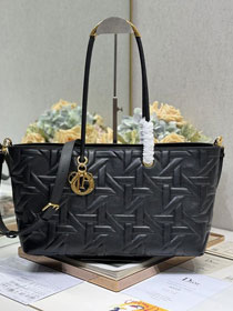 Dior original calfskin medium toujours tote bag M1166 black