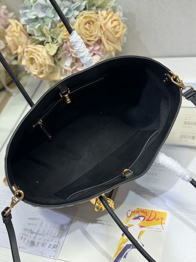 Dior original calfskin medium toujours tote bag M1166 black