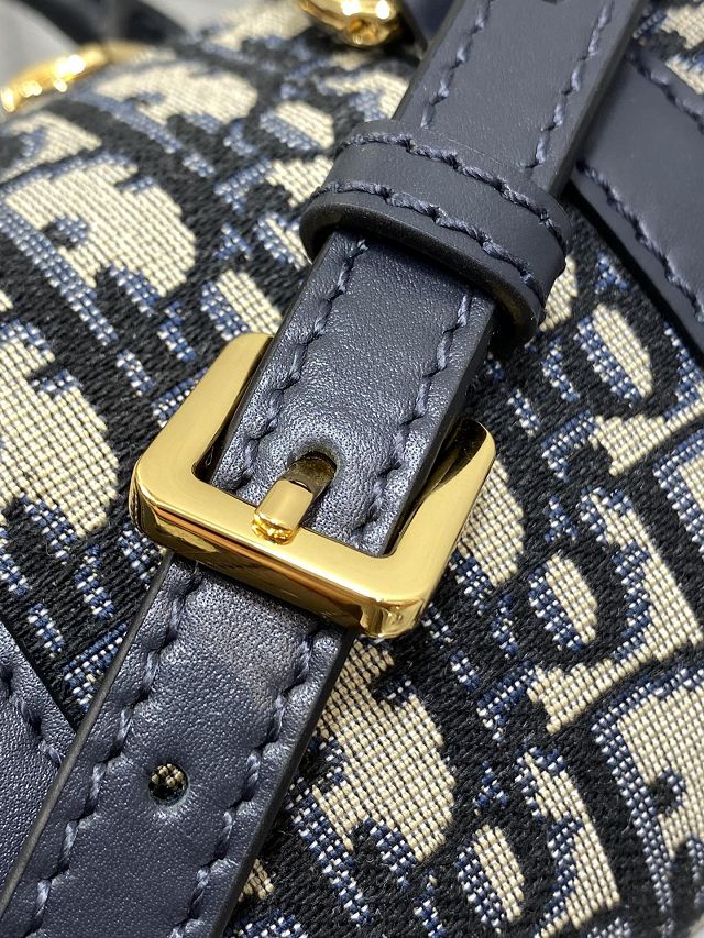 Dior original cotton groove 17 nano bag S4000 blue