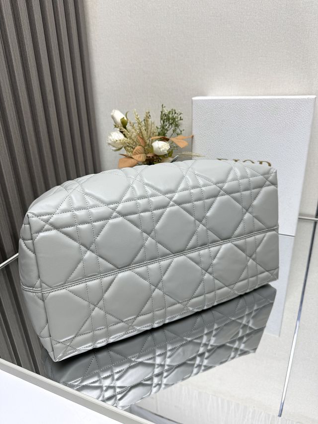 Dior original calfskin large toujours bag M2820 cloud grey