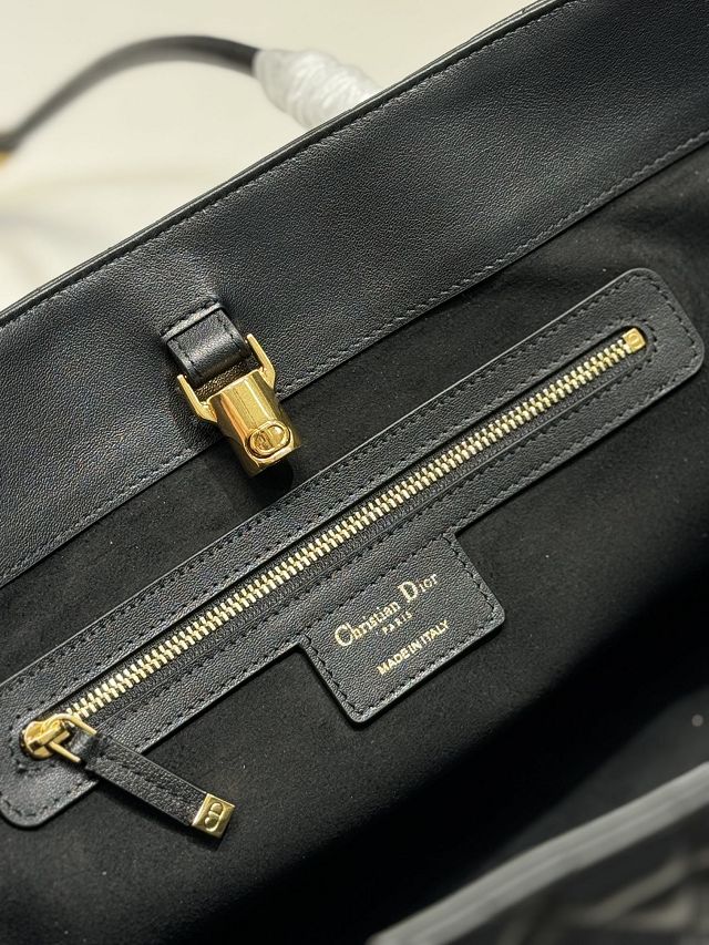 Dior original lambskin large toujours tote bag M1167 black