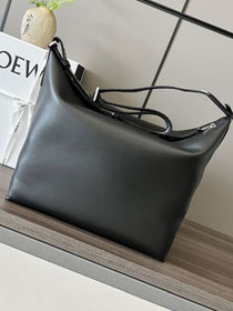Loewe original calfskin cubi crossbody bag B906K70 black