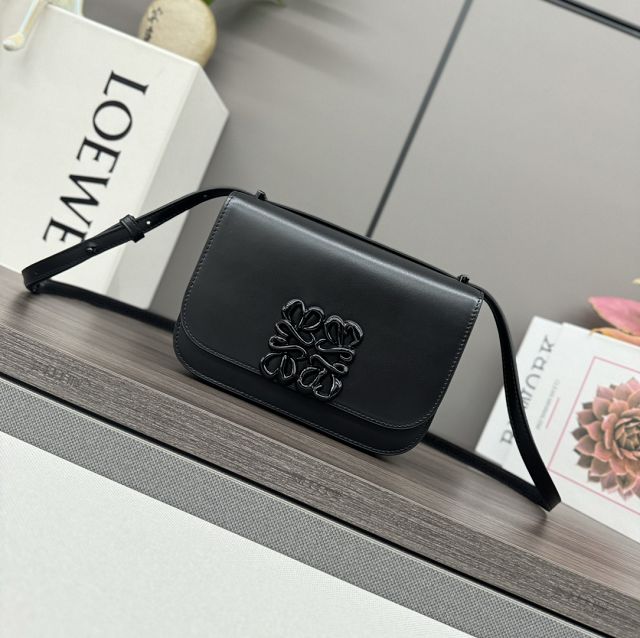 Loewe original calfskin mini goya shoulder bag A896W55 black