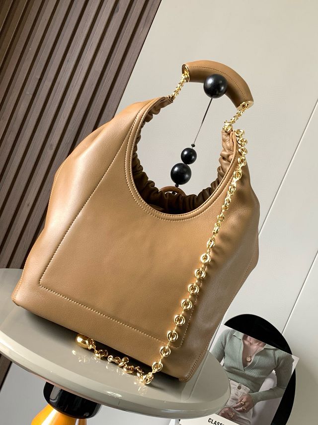 Loewe original lambskin medium squeeze bag A914Q37 sahara