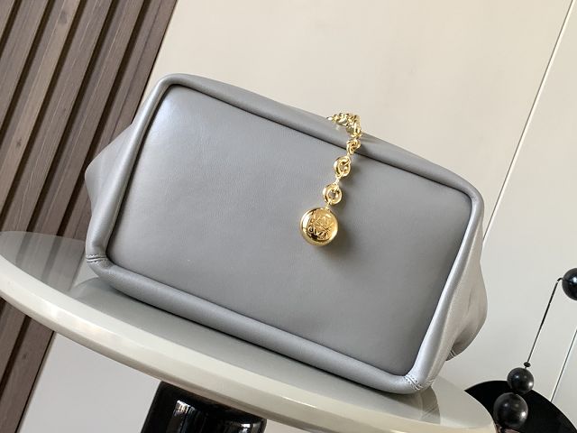 Loewe original lambskin medium squeeze bag A914Q37 grey