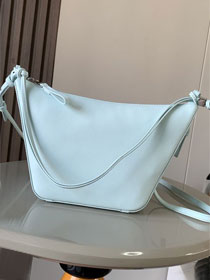Loewe original calfskin mini hammock hobo bag A538G13 blue