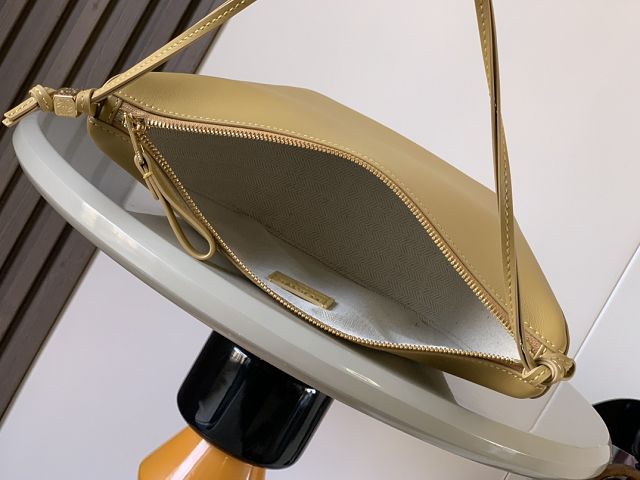 Loewe original calfskin mini hammock hobo bag A538G13 yellow