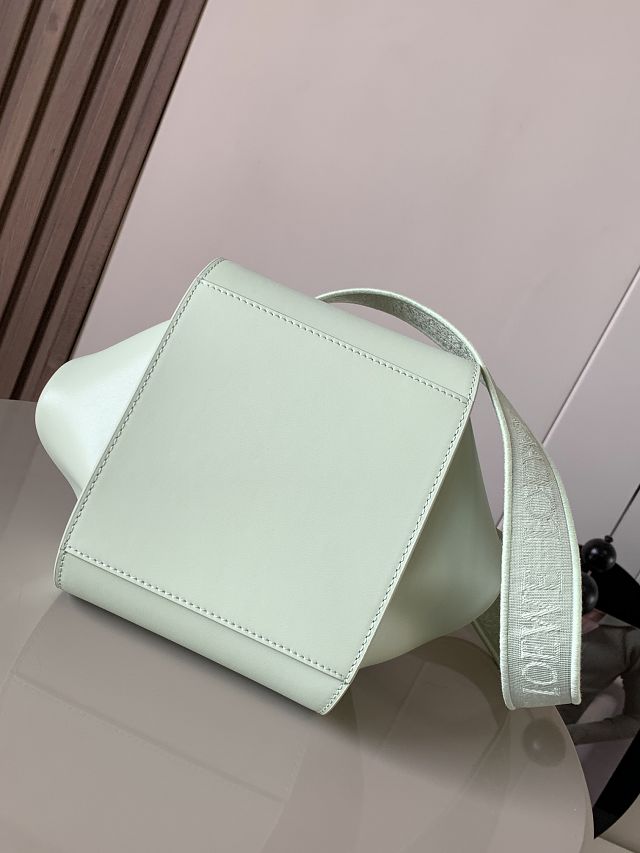 Loewe original calfskin small hammock bag A538H13 lake green 