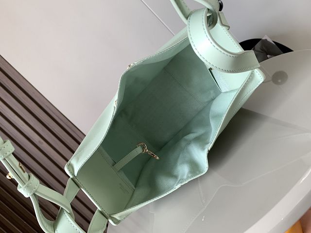 Loewe original calfskin small hammock bag A538H13 lake green 