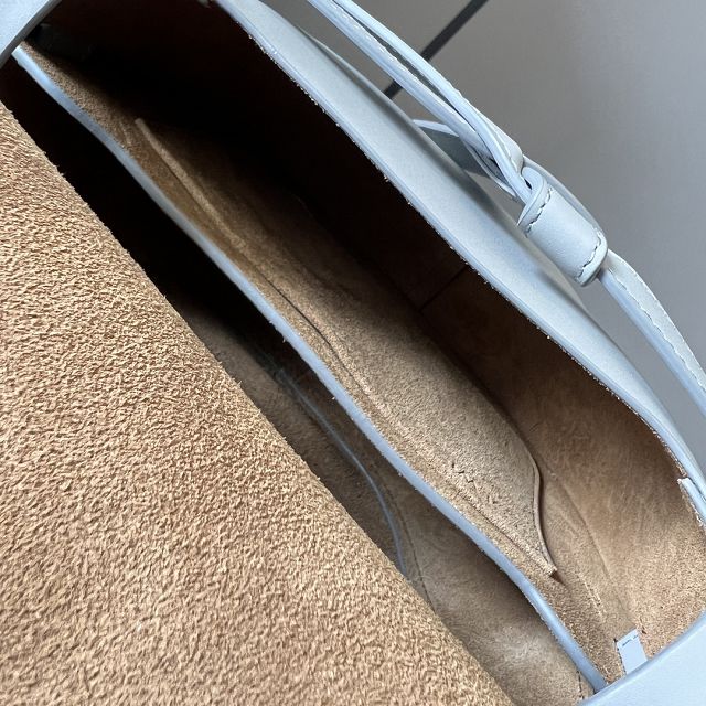 Loewe original calfskin small gate dual bag A650T20 light grey